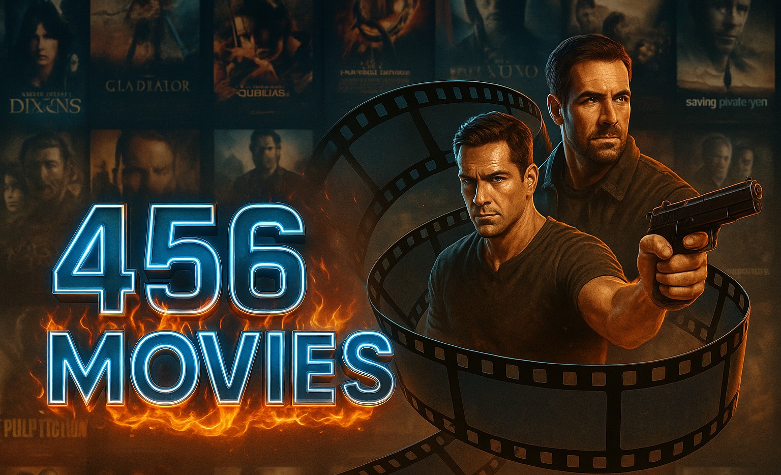 456Movies watching movies and TV series banner